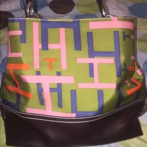 Tommy Hilfiger Medium Size Purse Handbag EUC